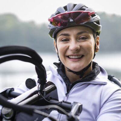 Kristina Vogel: Radfahren bedeutet Freiheit!